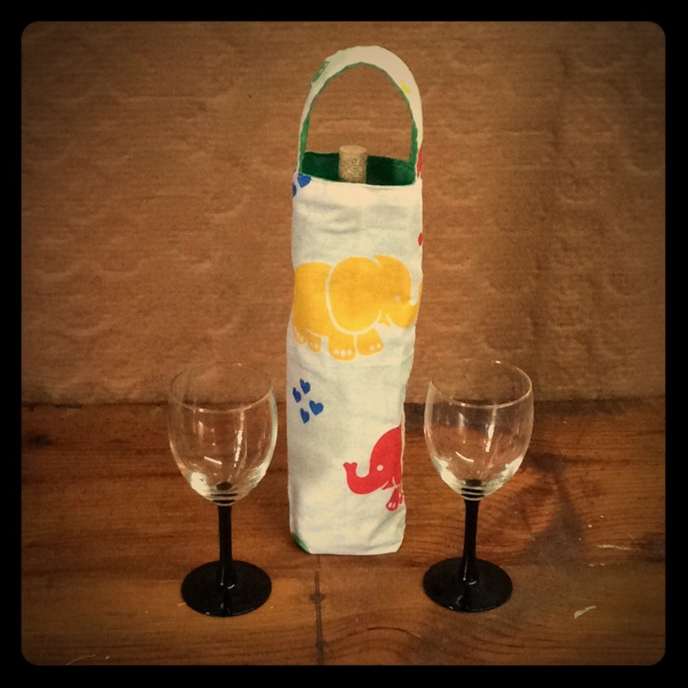 Handmade🍷Wine🍷 Gift Bag OOAK